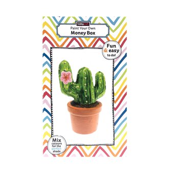 Paint Your Own Cactus Money Box image number 4