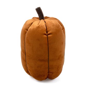 Tall Rust Plush Pumpkin 18cm