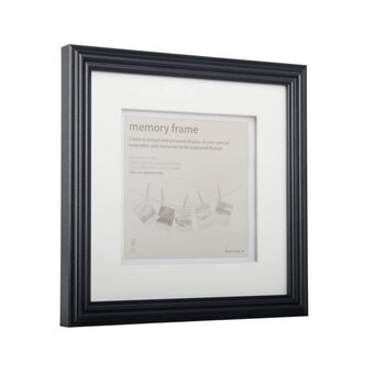 Black Memory Frame 30cm x 30cm