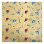 Mustard Spring Flower Polycotton Fabric by the Metre image number 2