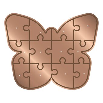 Gemini Multimedia Die - Butterfly Jigsaw -Crafter's Companion US
