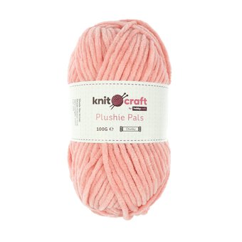 Knitcraft Pink Plushie Pals Yarn 100g