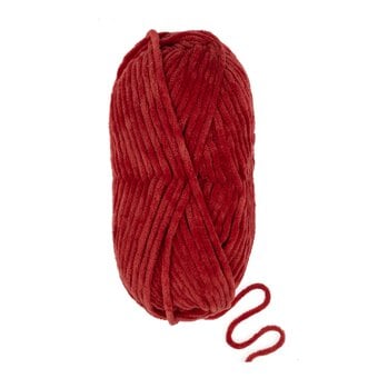 Knitcraft Red Plushie Pals Yarn 100g image number 3