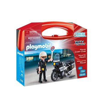 Playmobil City Action Police Carry Case 