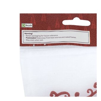 Red Felt Reindeer Napkin Rings 4 Pack image number 6