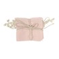 Pink Mini Cotton Drawstring Bags 5 Pack  image number 4