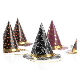 Paper Witch’s Hats 8 Pack
