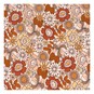 Orange Flower Child Cotton Spandex Jersey Fabric by the Metre image number 2