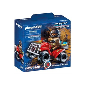 Playmobil City Action Fire Quad