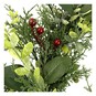 Green Wreath with Red Berries 56cm image number 4