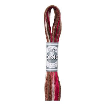 DMC Brown and Red Coloris Mouline Cotton Thread 8m (4516)