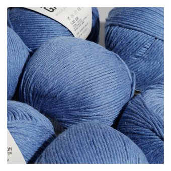 Wool and the Gang Cloudy Blue Shiny Happy Cotton 100g