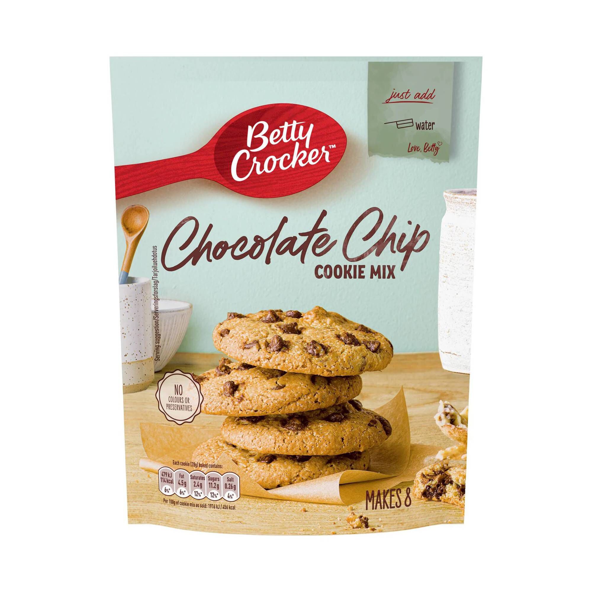 Betty Crocker Chocolate Chip Cookie Mix 200g | Hobbycraft