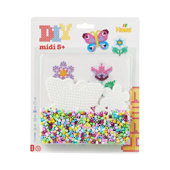 Hama Butterfly and Flower Bead Set