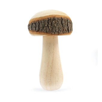 Wooden Mushroom 15cm