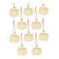 Wooden Pumpkin Decorations 10 Pack image number 2