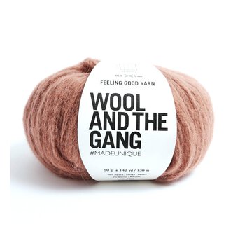 Wool and the Gang Terracotta Blush Feeling Good 50g