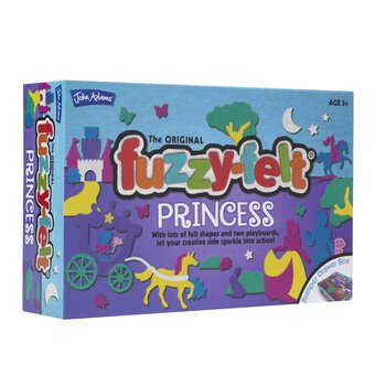 Fuzzy-Felt Princess Drawer Set
