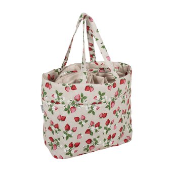 Strawberries Drawstring Craft Bag