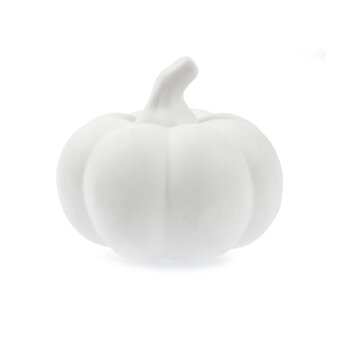 LED Ceramic Pumpkin 9cm