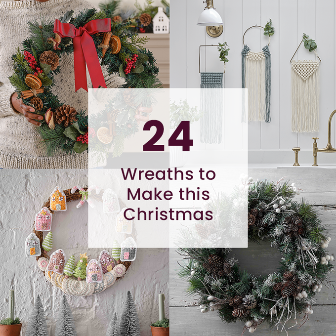 24 Wreaths to Make This Christmas | Hobbycraft
