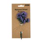 Purple Dried Forget Me Not Flower Picks 13cm image number 5