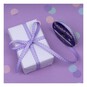 Lavender Grosgrain Polka Dot Ribbon 6mm x 5m image number 5
