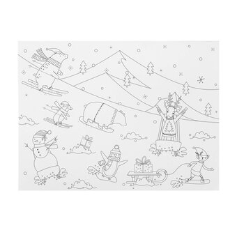 Christmas Colouring Paper Pad image number 3