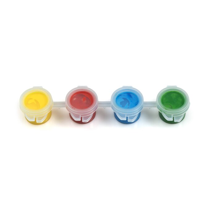 Primary Colour Suncatcher Paints 3ml 4 Pack