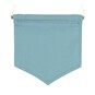 Pale Turquoise Canvas Banner 19cm x 22cm image number 1