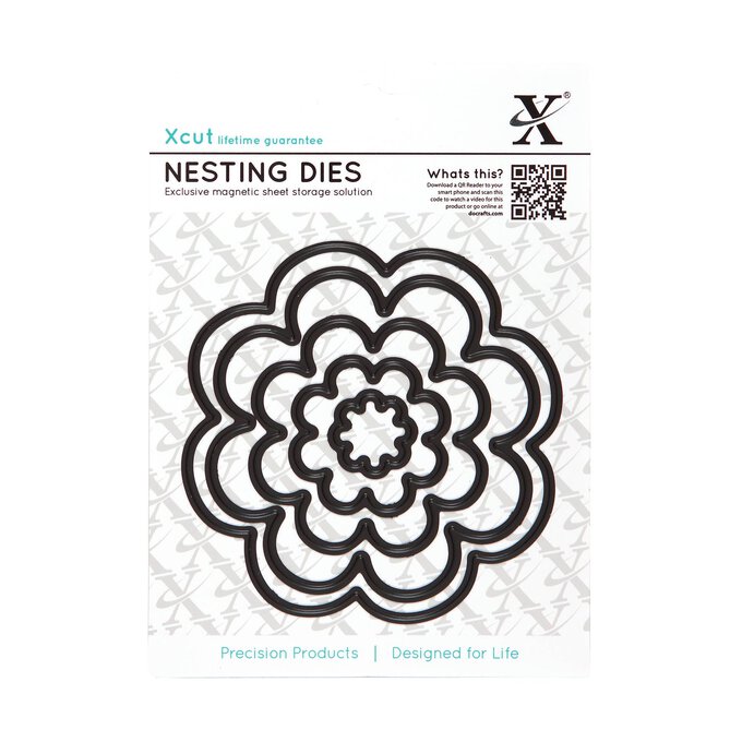 Xcut Nesting Flower Die Set 5 Pieces image number 1