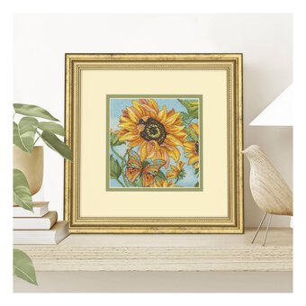 Dimensions Sunflower Garden Counted Cross Stitch Kit 14cm x 14.5cm image number 3