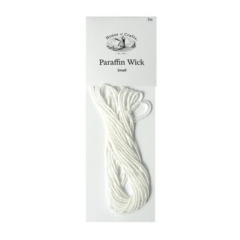 House of Crafts Small Paraffin Wick 5m