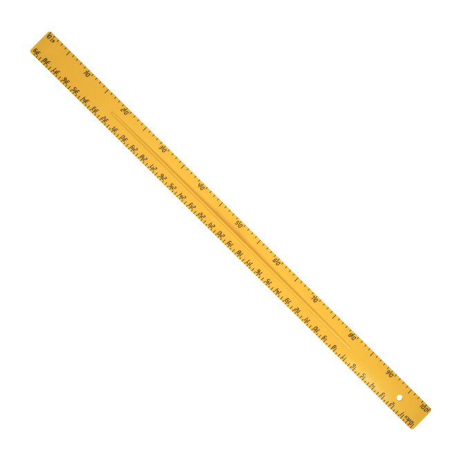 Yellow Metre Ruler  image number 1