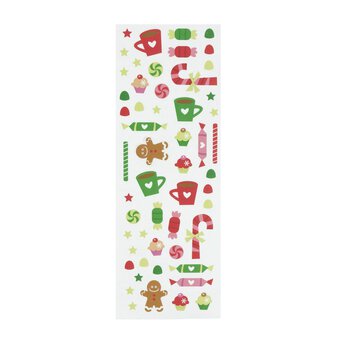 Candy Cane Stickers