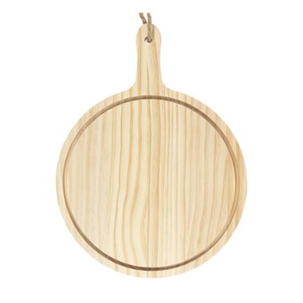 Circular Wooden Cutting Board 26cm x 40cm