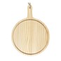 Circular Wooden Cutting Board 26cm x 40cm image number 1