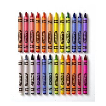 Crayola Jumbo Crayons 24 Pack
