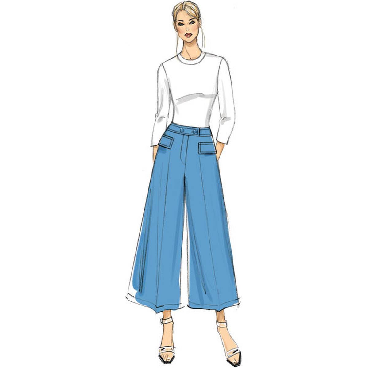 Vintage Pants Trouser Pattern Size 12 14 15 Very Easy Very Vogue Sewing  Pattern VoguePatterns  Одежда Винтажная мода Модные стили