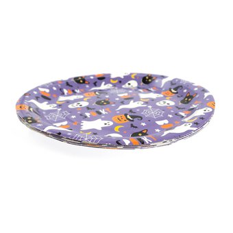 Halloween Paper Plates 8 Pack  image number 3