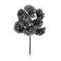 Mini Silver Wired Floral Picks 8 Pack image number 1