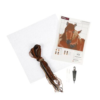 Horses Mini Cross Stitch Kit