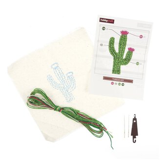 Cactus Mini Embroidery Kit