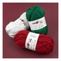 Knitcraft Red Shine Bright Chunky Yarn 100g image number 4