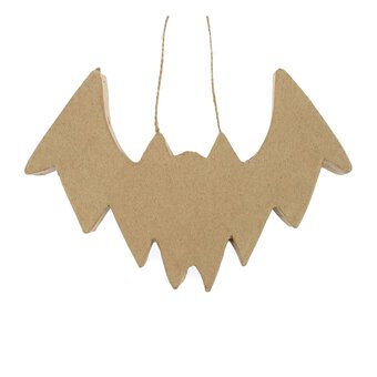 Mache Hanging Bat 20cm