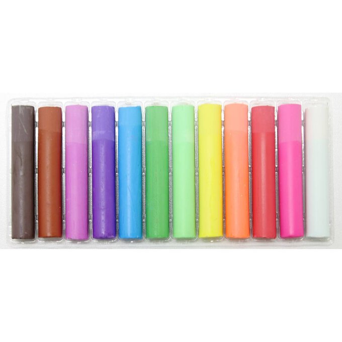 Kitpas Rikagaku Coloured Art Chalks 12 Pack | Hobbycraft