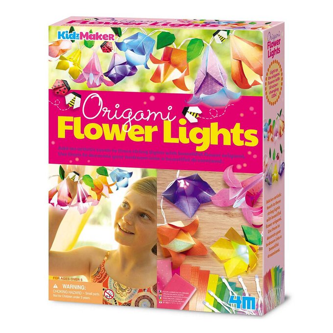 KidzMaker Origami Flower Lights | Hobbycraft