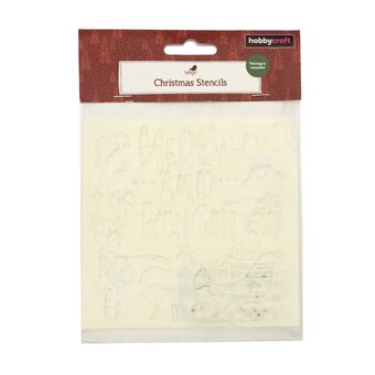 Christmas Stencils 4 Pack image number 4