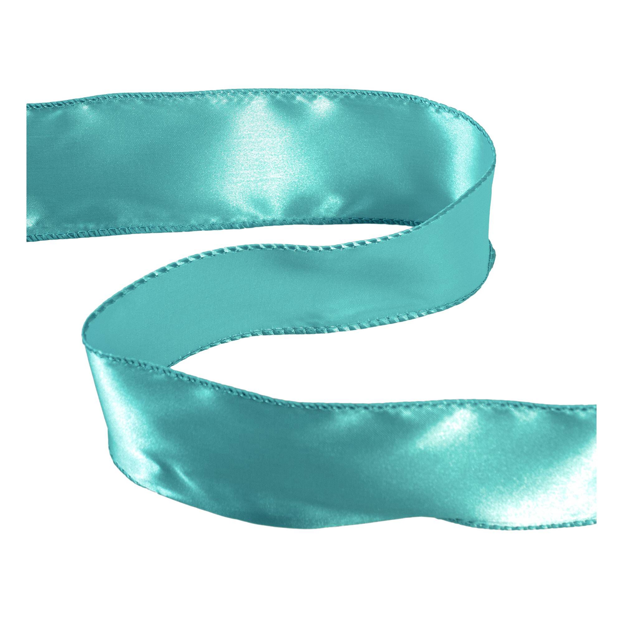 Turquoise satin deals ribbon