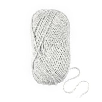 Knitcraft Silver Shine Bright Chunky Yarn 100g  image number 3